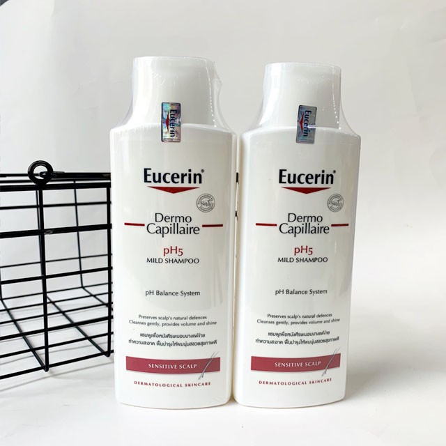 Dầu gội cho da nhạy cảm Eucerin Dermo Capillaire pH5 Mild Shampoo 250ml - 69653