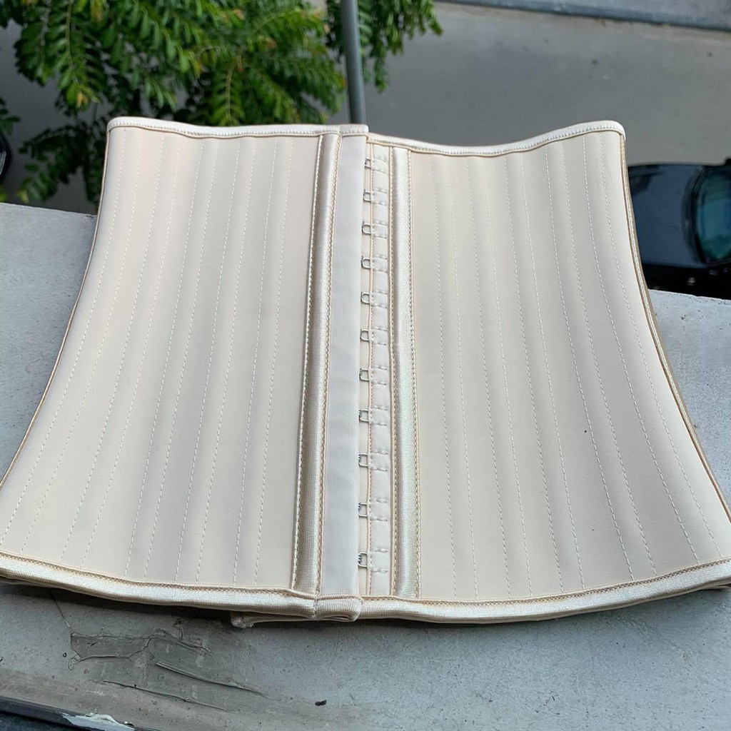 [ TẶNG THƯỚC DÂY ] Đai nịt bụng latex Hy Lạp 25 xương . | BigBuy360 - bigbuy360.vn