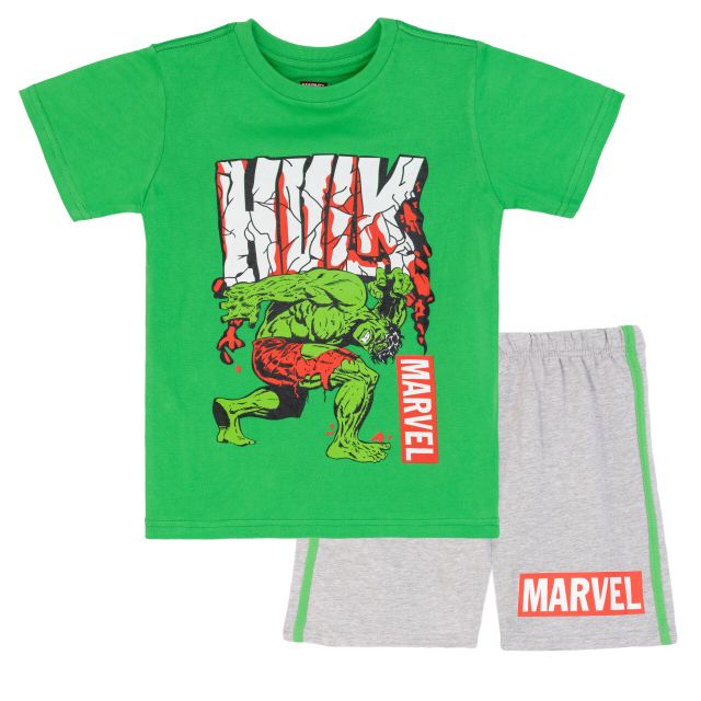 Bộ ngắn Marvel bé trai .