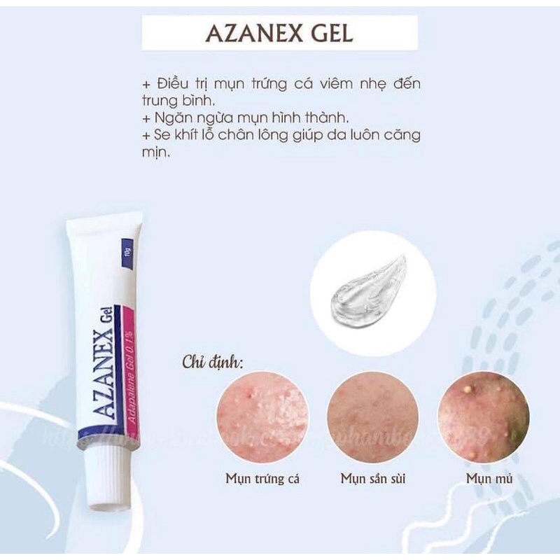 Gel bôi mụn Adapalene 0.1% cùng công thức với Differin dành cho da mụn ẩn, mụn mủ, mụn đầu đen và da sần sùi