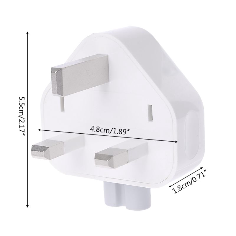 Bộ Sạc Nguồn Ac Màu Trắng Cho Ibook / Macbook Ipad Iphone