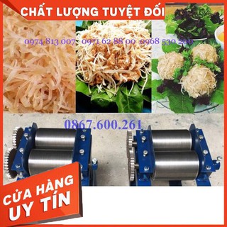Máy thái bì lợn bằng thép chống gỉ,Máy Thái Bì Lợn, máy cắt bì, tai heo làm nem thính Giá cực Chất