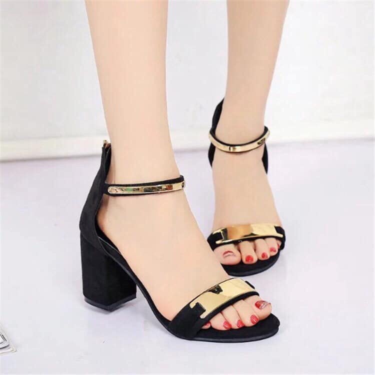 Giày cao gót 7 phân quai đồng LT (SD010)