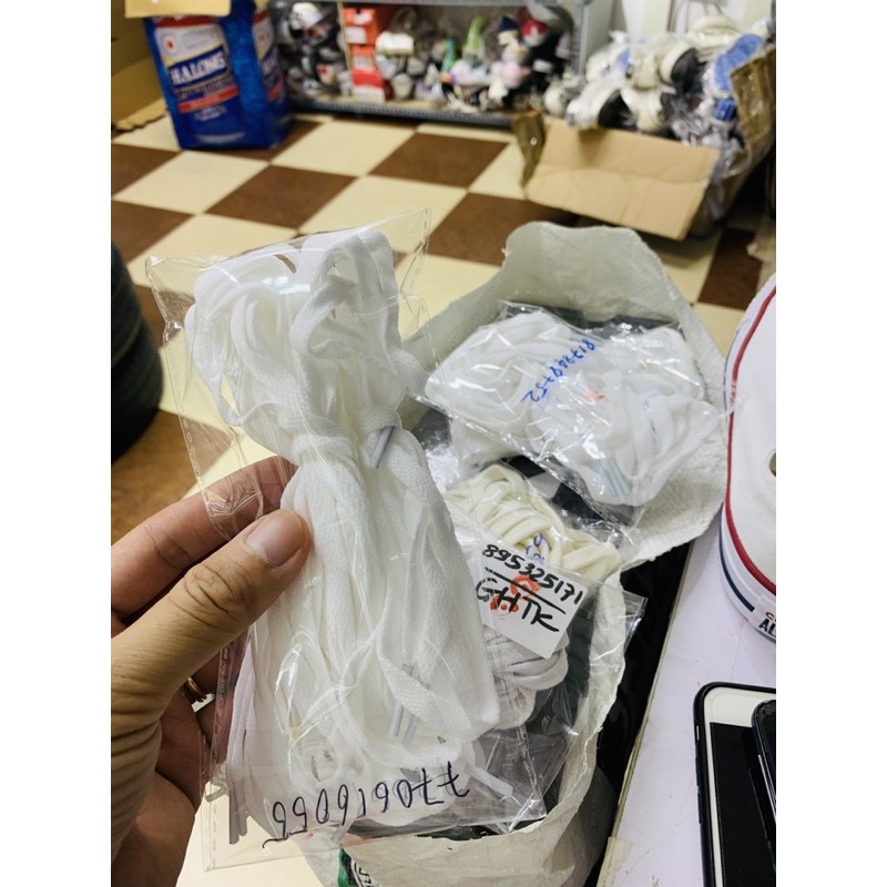 Dây giày Converse- Vans cao cổ classic