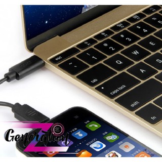 Cáp chuyển đổi Type-C sang Micro USB dài 1M Unitek (Y-C 473BK)