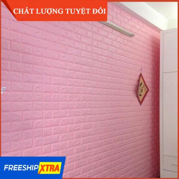 [FREESHIP] [BAO DÍNH, 1 ĐỔI 1, MẪU MỚI NHẤT] Xốp dán tường giả gạch 3D - Khổ lớn 70x77cm chống va đập bền hình ảnh đẹp | BigBuy360 - bigbuy360.vn