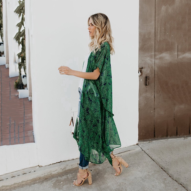 Áo khoác hoạ tiết hoa chống nắng cho nữ | BigBuy360 - bigbuy360.vn