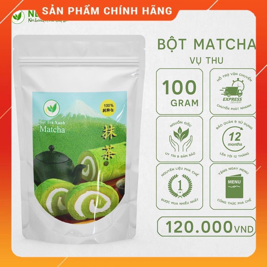 Bột Matcha Thu Neicha - Gói 100g