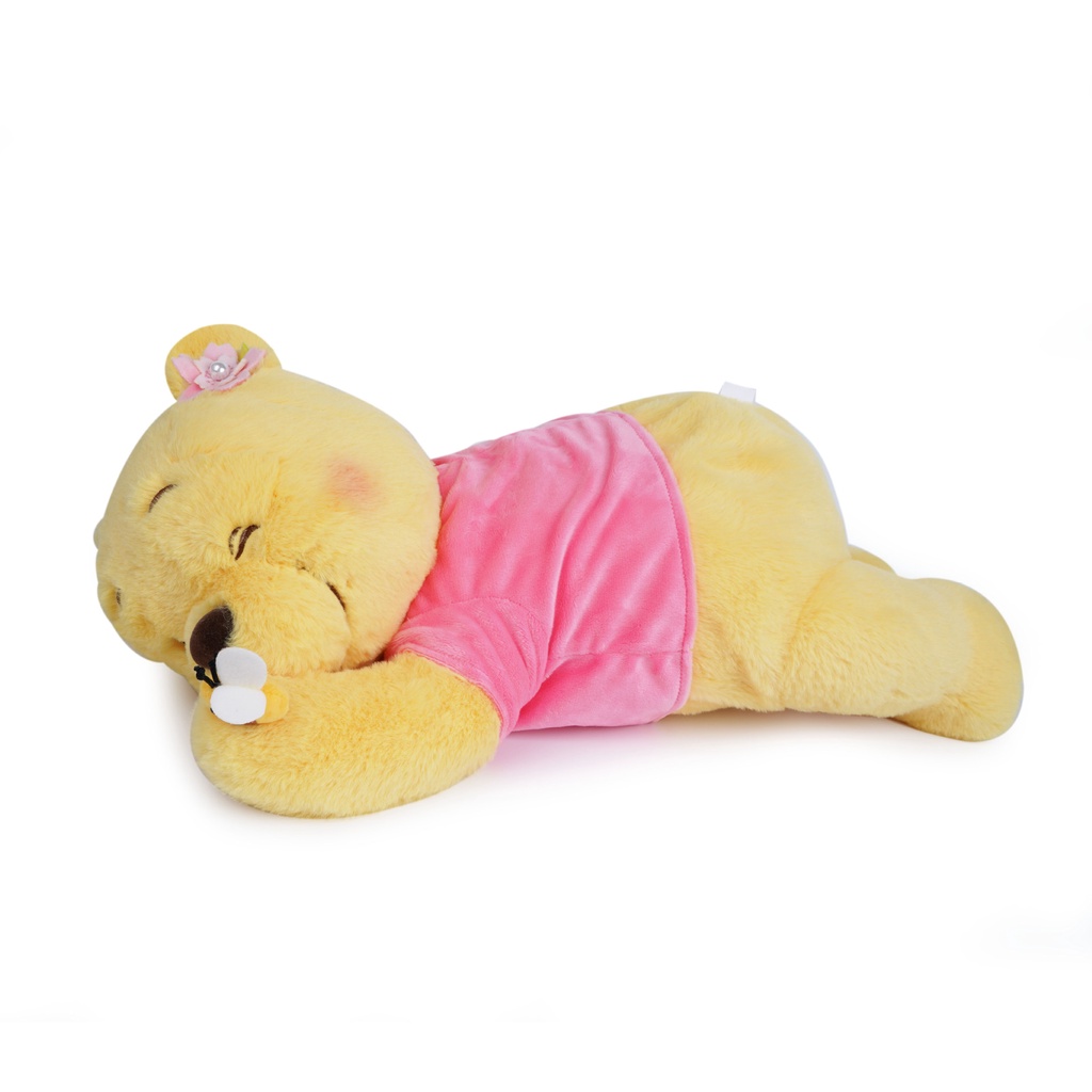 [ CHÍNH HÃNG ] Gấu bông Winnie The Pooh Sakura nằm ngủ