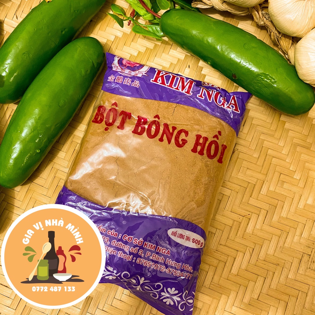 BỘT BÔNG HỒI ( ĐẠI HỒI ) KIM NGA - 100GR(CHIẾT )-500GR
