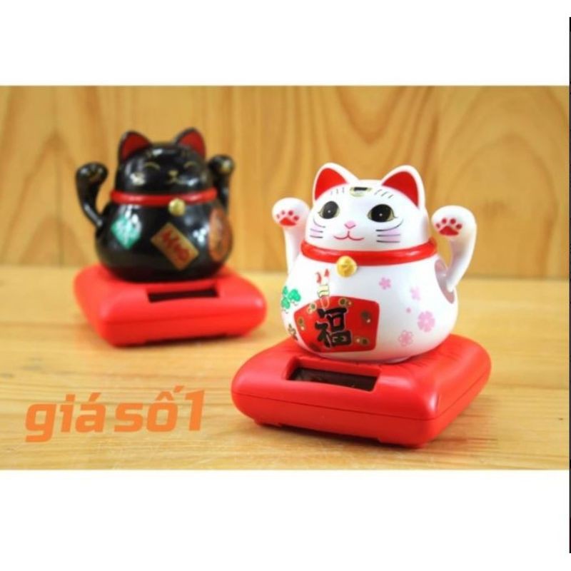 Mèo thần tài năng lượng mặt trời 23028 | BigBuy360 - bigbuy360.vn