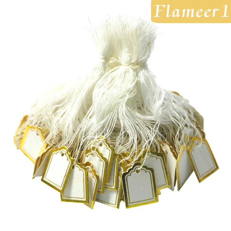 [flameer1] 500 Nhãn Dán Buộc Dây Đồng Hồ / Trang Sức