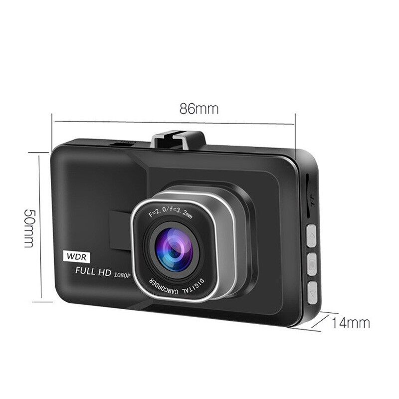 1080P Camera hành trình 3 inch HD Video HD Trả lời video
