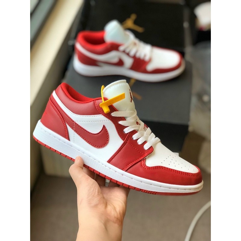 [Mã FASHIONT4WA2 giảm 10k đơn từ 50k] [MINTSTORE] Giày Sneaker Đỏ trắng thấp cổ