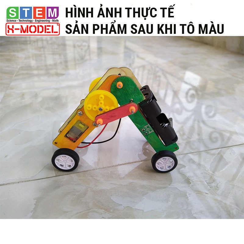 Đồ choi lắp ráp STEM Robot sâu đo đi gấp khúc X-MODEL ST81 cho bé, Đồ choi sang tạo khoa học [Giáo dục STEM, STEAM]