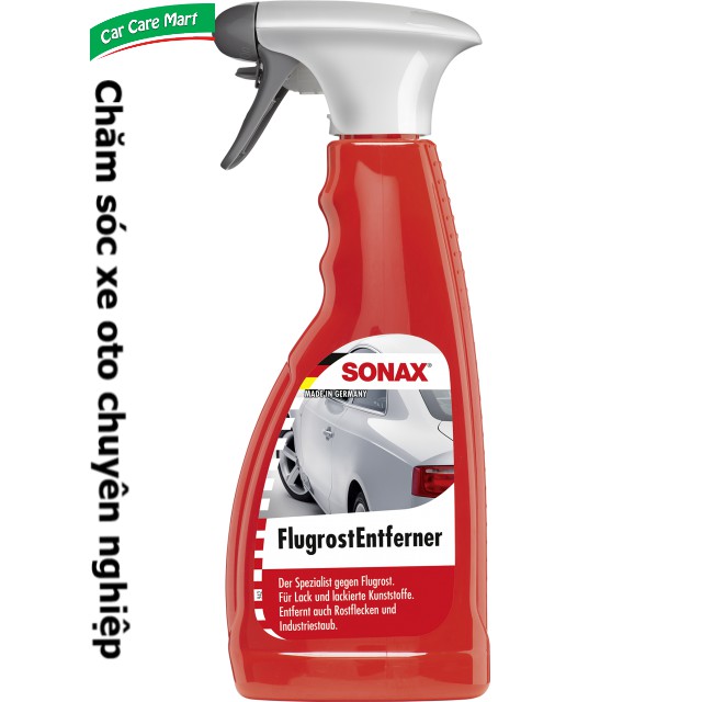 Sonax Fallout Cleaner - Tẩy gỉ sắt, bụi công nghiệp, nhựa cây