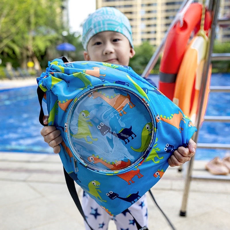 Balo đi biển, túi đi bơi chống nước tiện dụng, có ngăn để đồ ướt