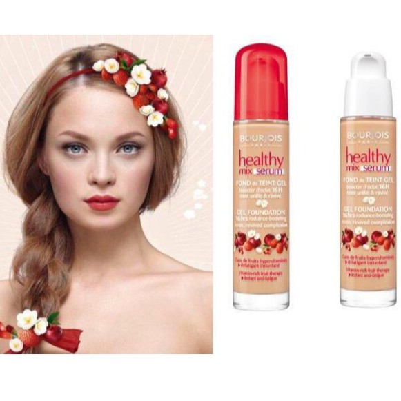 Kem Nền BOURJOIS HEALTHY MIX SERUM FOUNDATION Pháp [CHÍNH HÃNG]