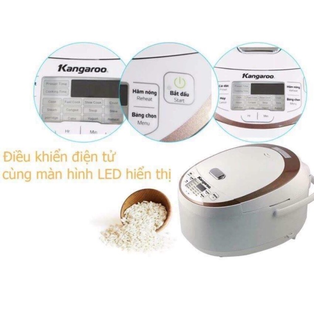 Nồi cơm điện Nồi cơm Kangaroo KG565 #CÓ BÁC NÀO NỒI CƠM Ở NHÀ ĐANG BỊ HỎNG, HOẶC CÓ Ý ĐỊNH MUA nồi cơm mới không ah?????