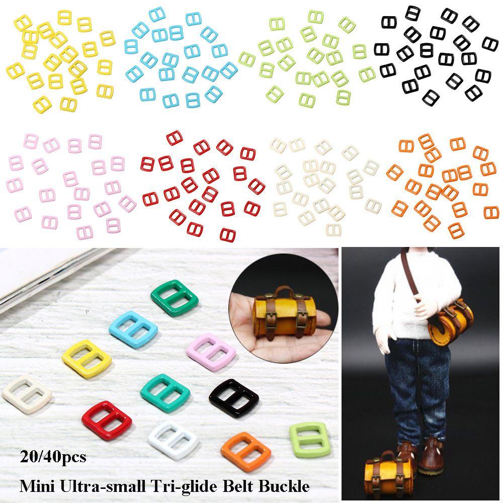 Set 20 / 40 Móc Khóa Mini Linh Hoạt Bent1 Cho Búp Bê Nhồi Bông