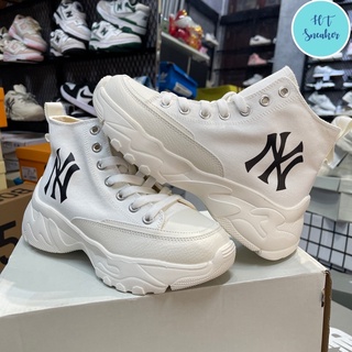 GIÀY SNEAKER M.L.B CHUNKY HIGH FULL WHITE NY ĐẾ CAO