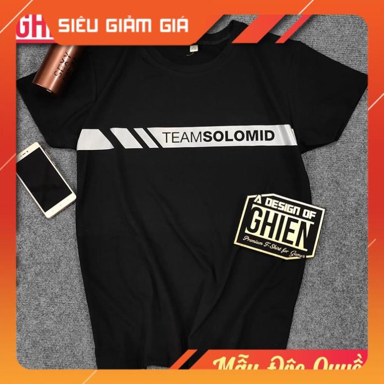 Áo thun UMAD unisex gaming LOL Team SoloMid phản quang esports nam nữ tay ngắn (40kg-110kg)