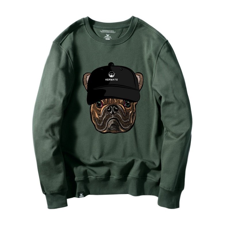 Áo Thu Đông Nam, Áo Thun Nam - Dài Tay Cổ Tròn - Thêu Tay - Chất liệu Umi Cao Cấp - TD57 - Shopmens | BigBuy360 - bigbuy360.vn