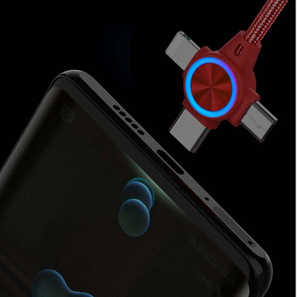 Cáp SạC Nhanh AUGUSTINA Type-C 3 Trong 1 Chuyên DụNg Cho ĐiệN ThoạI