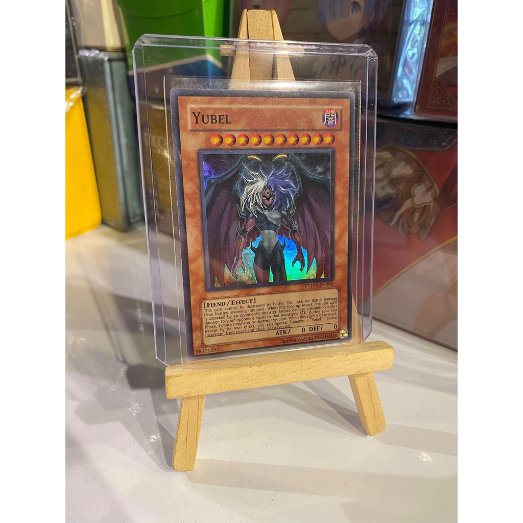 Lá bài thẻ bài Yugioh Yubel - Super Rare - Tặng bọc bài nhựa bảo quản