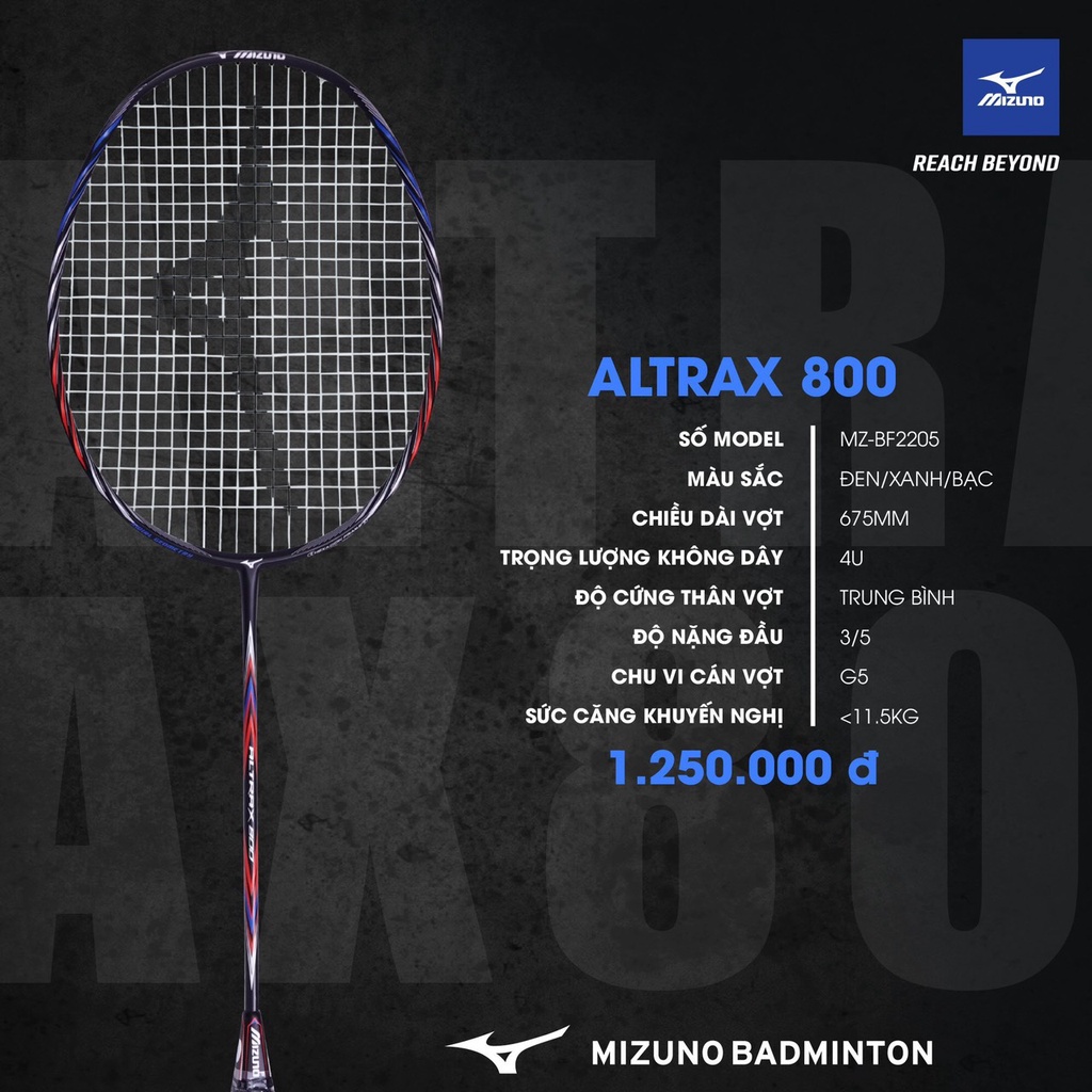 Vợt cầu lông Mizuno ALTRAX 800