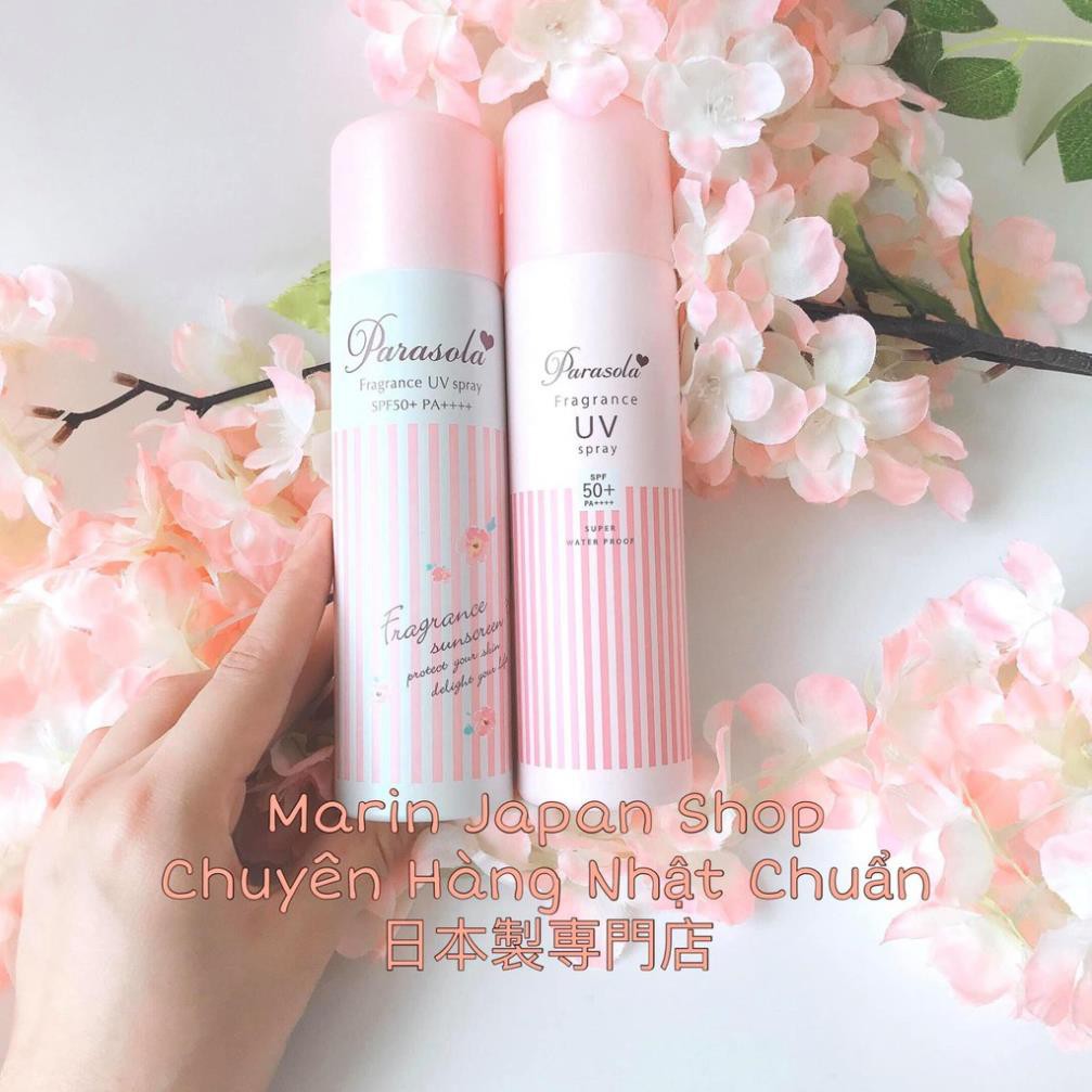 Kem chống nắng dạng xịt Illumi Parasola Fragrance UV Essence SPF50+ , PA++++ Nhật Bản