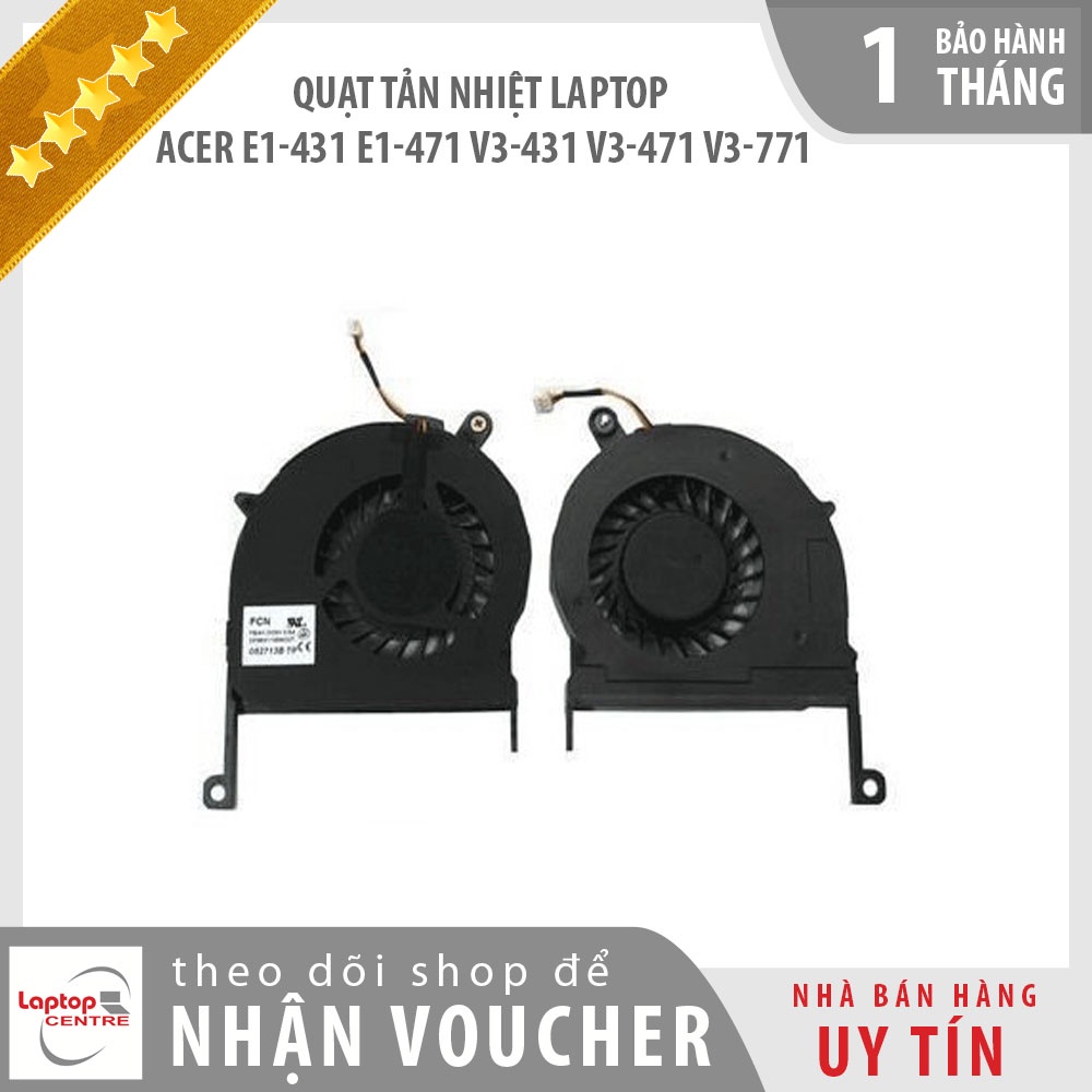 Quạt OEM + Acer Aspire E1-470 5V 0,5A 4 chân CPU & E1-430G E1-470G E1-522 E1-422 E1-432 E1-432G E1-470P E1-472 E1-522G