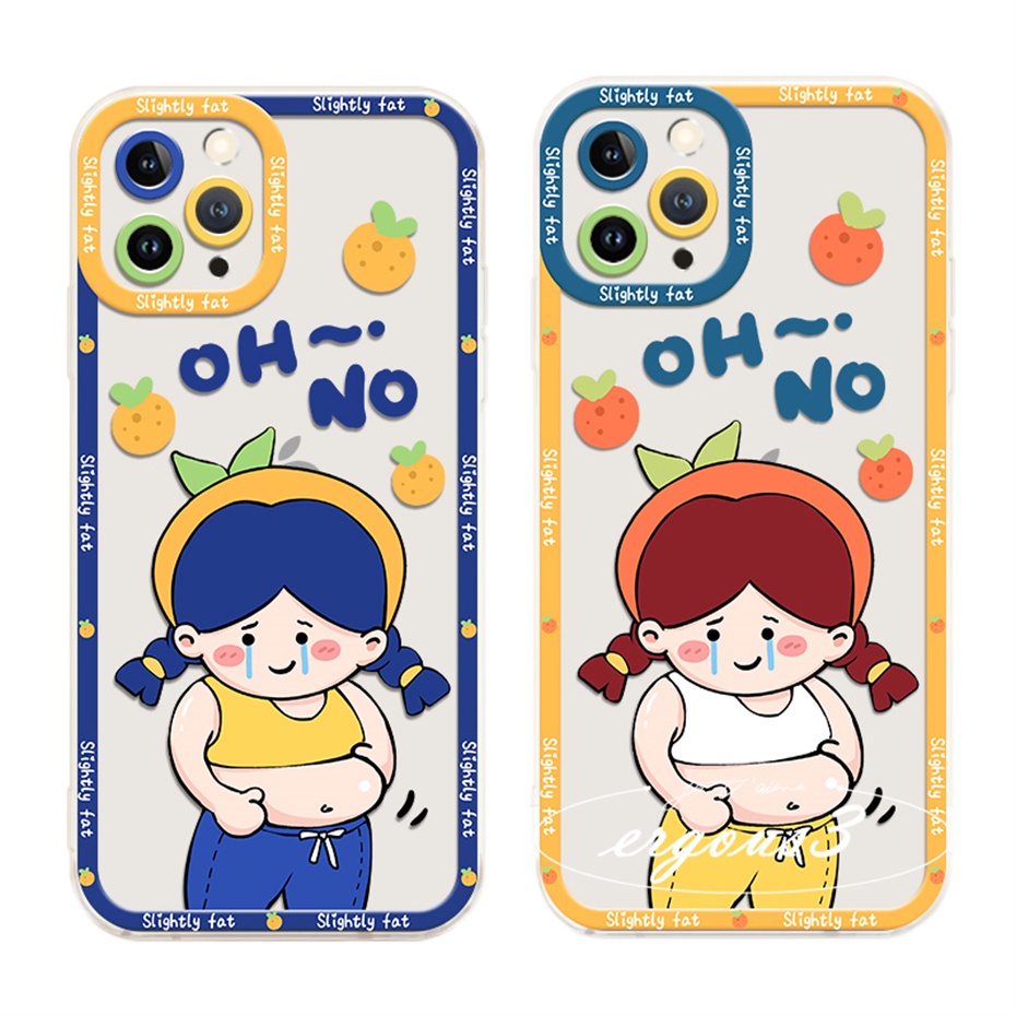 Ốp Điện Thoại Mềm Họa Tiết Cô Gái / Gấu Vui Nhộn Cho iPhone 14 13 12 11 Pro Max SE2020 X XR Xs Max 7 8 6 6s Plus