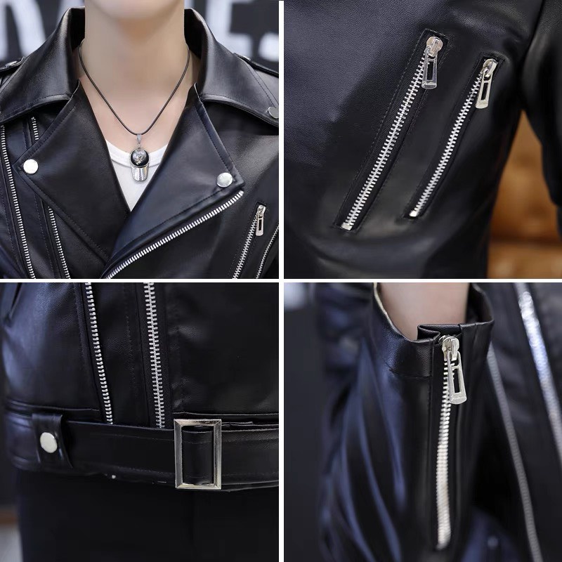 Áo da nam biker jaher mẫu mới nhất 2022