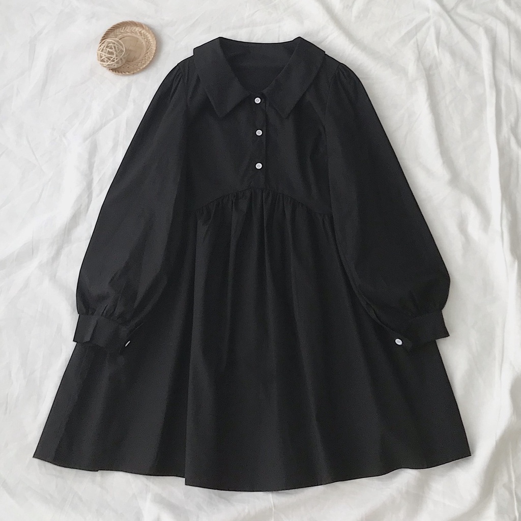 Đầm Babydoll Form Rộng JEM CLOSET Thiết Kế Basic Nhiều Màu Dễ Mix Đồ Đễ Thương QUARK  3407