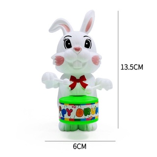 Đồ chơi thỏ đánh trống vặn cót