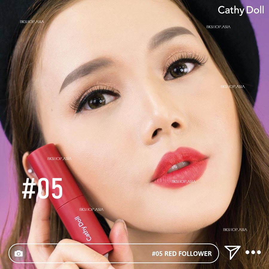 [ An Toàn  ]Son Tint Mềm Môi Cathy Doll Social Heart Vivid Tint