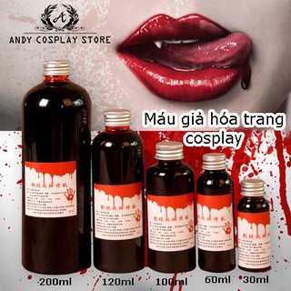 [CÓ SẴN] MÁU GIẢ HÓA TRANG/COSPLAY MA CÀ RỒNG/ KINH DỊ