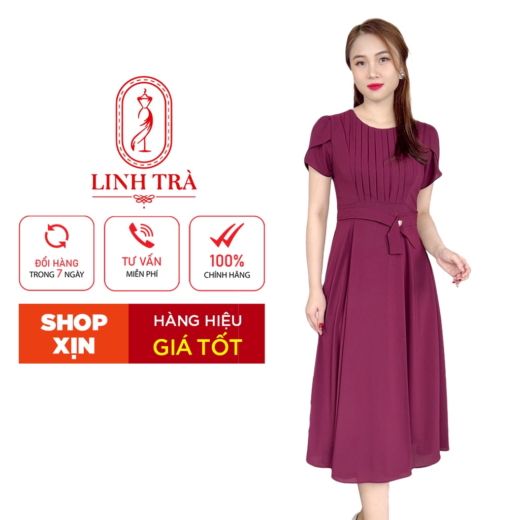 (TM 423) Cao Cấp Trang Nhã Thanh Lịch Sang Trọng Đi Làm Đi Tiệc Cho Quý Bà U40 U50