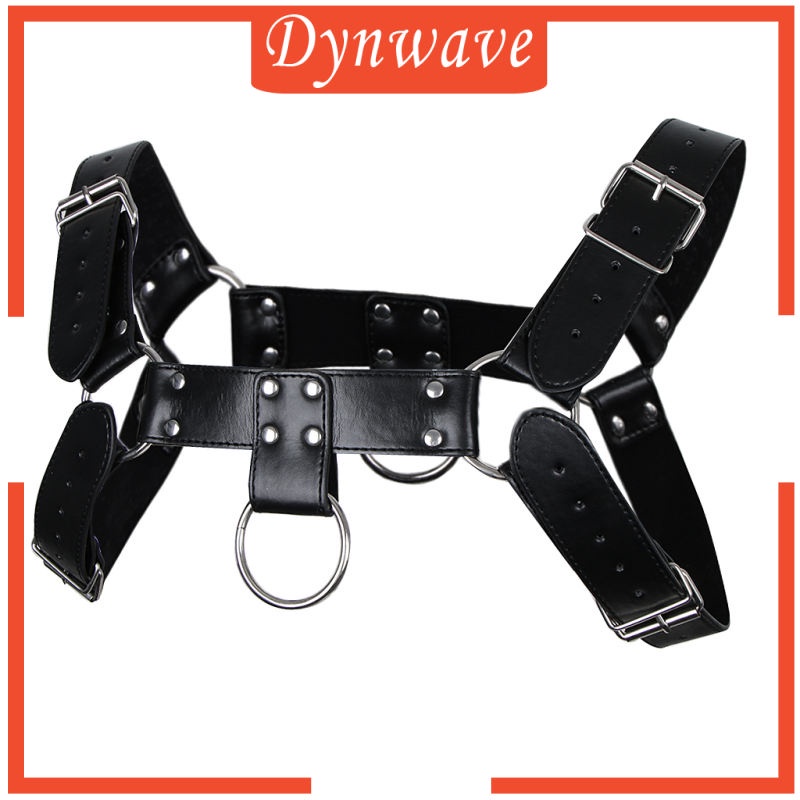 Dây Đai Da Đeo Ngực Co Giãn Có Thể Điều Chỉnh Cho Nam Prettyia