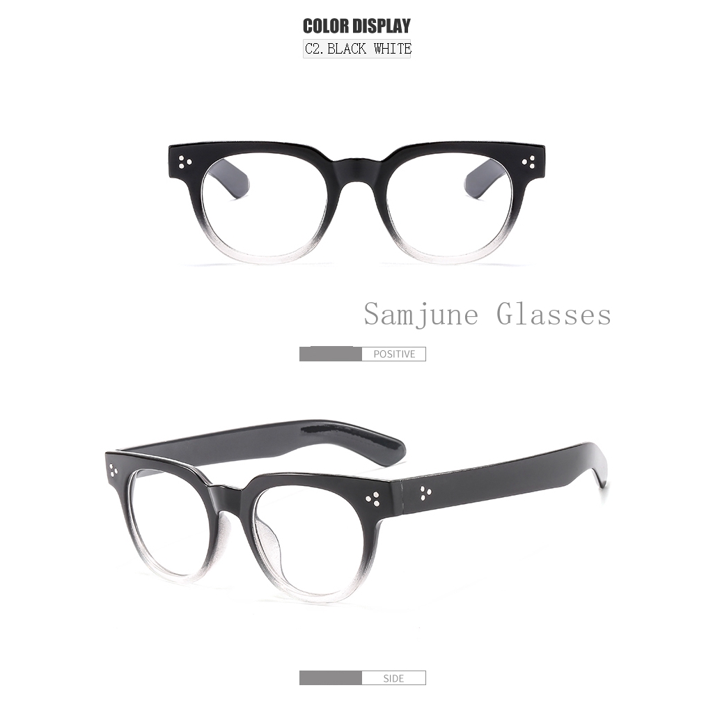 Mắt kính Samjune Z3335 chống ánh sáng xanh phong cách cổ điển cho cả nam và nữ