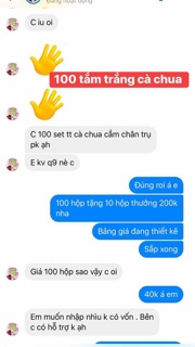 TẮM TRẮNG CÀ CHUA TOMATO