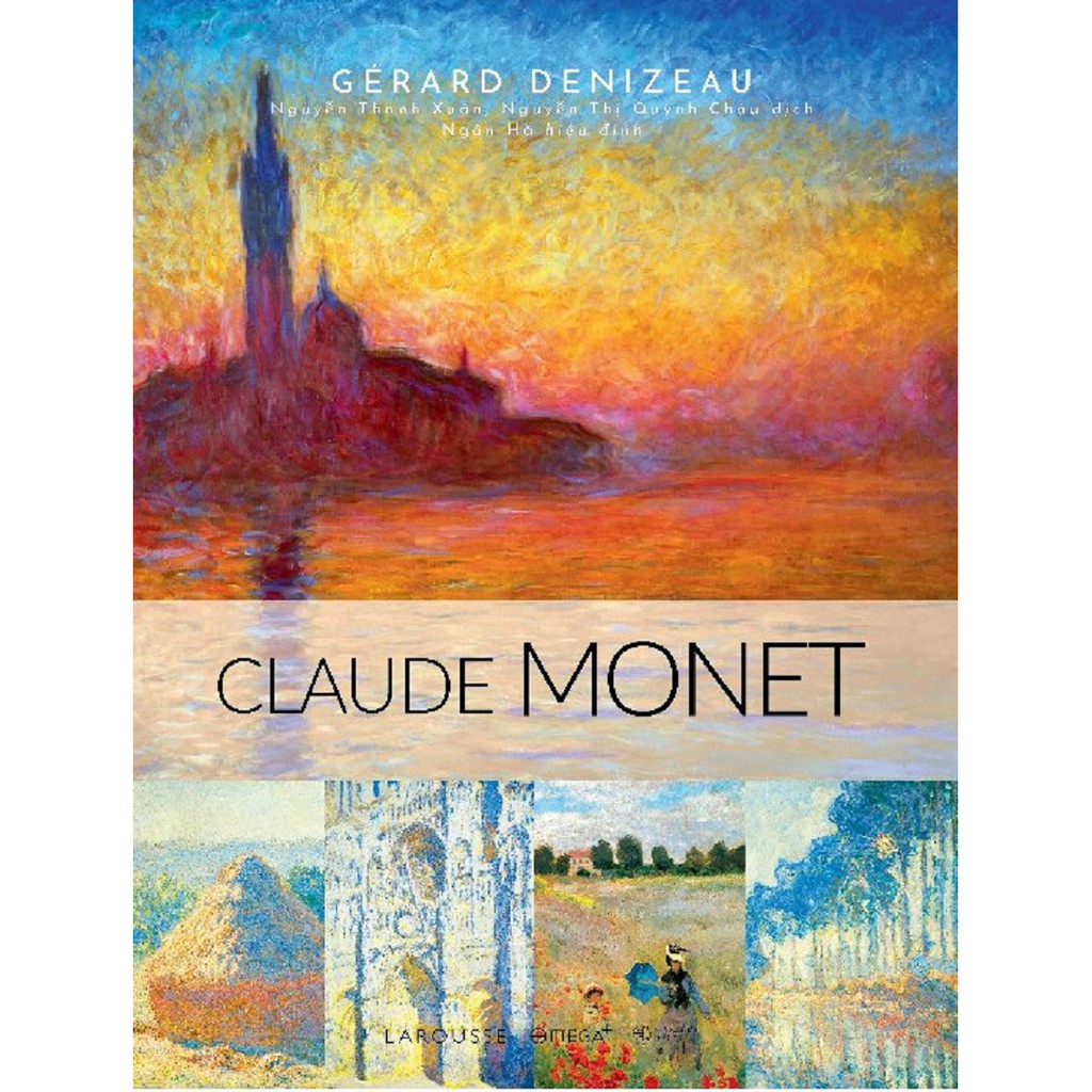 Sách - Sách Danh Họa Nổi Tiếng Larousse: Claude Monet