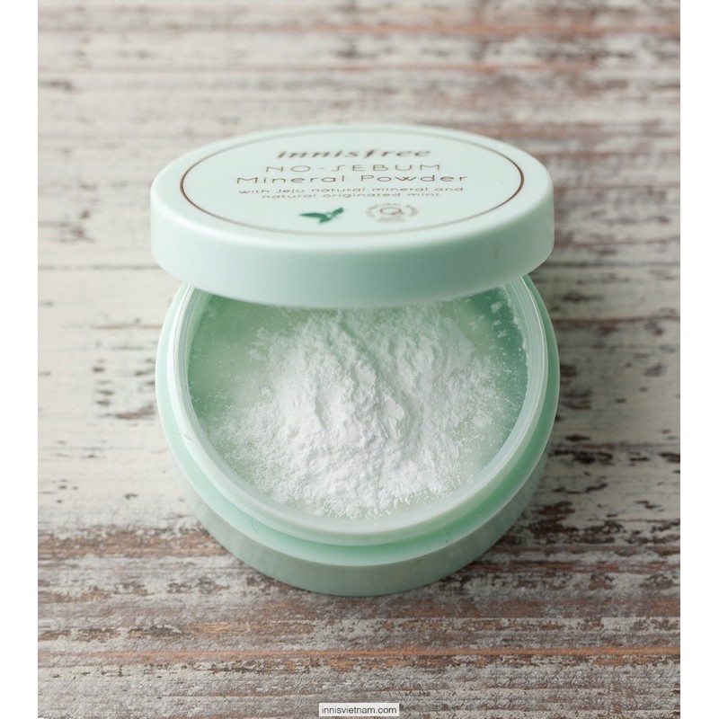 Phấn phủ bột kiềm dầu INNISFREE No-Sebum Mineral Powder