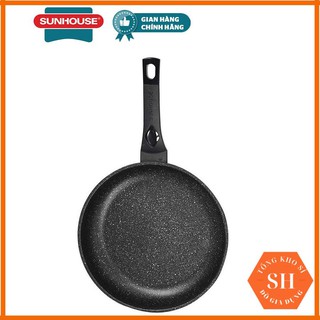 [Kho Sỉ] [Tổng Kho Sunhouse] Chảo siêu bền đá SUNHOUSE SBD28 28cm chống dính tốt, an toàn cho sức khỏe