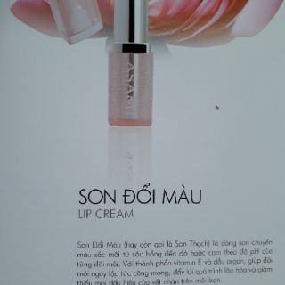 Son đổi màu Asami Lip Cream