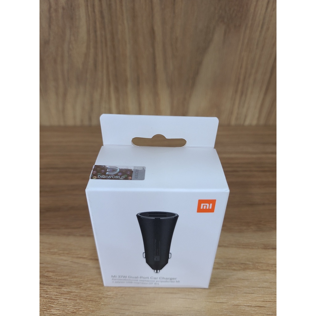 Tẩu sạc ô tô Xiaomi Mi công suất 37W, cốc sạc ô tô 2 cổng USB sạc cho điện thoại máy tính trên ô tô