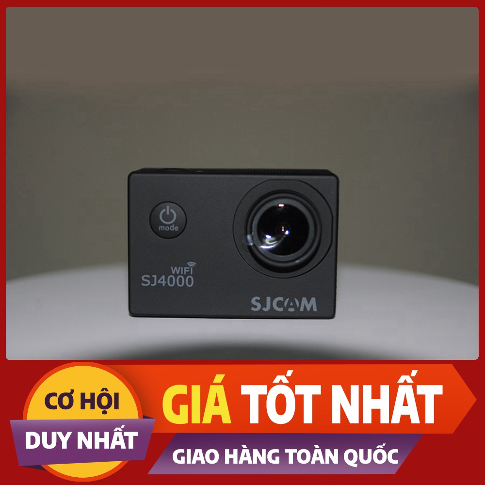 Camera hành trình, camera hành động SJCAM SJ4000 wifi 2 inch, chất lượng full HD bảo hành 12 tháng, đổi trả