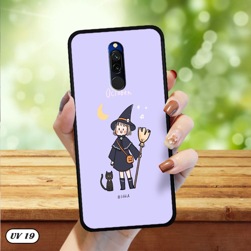 Ốp lưng  Xiaomi Redmi 8-lưng nhám , ngộ nghĩnh