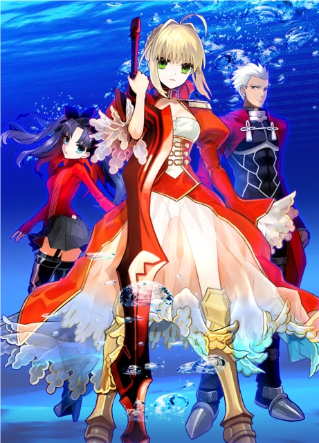 Poster fate staynight 1-5 tấm poster fate oder nhiều mẫu